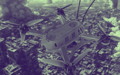 Fiber Kablolu Kamikaze FPV Dronlar